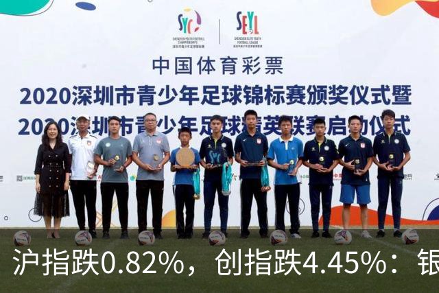沪指跌0.82%，创指跌4.45%：银行股再度逆势大涨